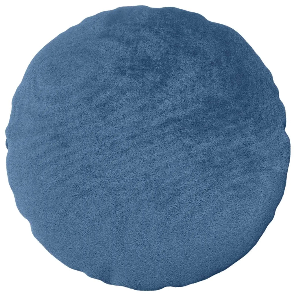 Federa 2 pcs HEERLEN Azzurro Ø 60 cm Flanella 923115