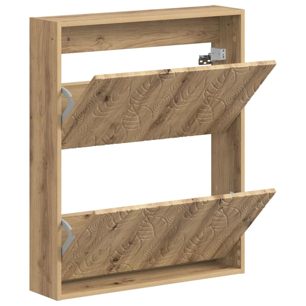 Mobiletto per Scarpe da Muro DELFT 71 x 17 x 86 cm 897084