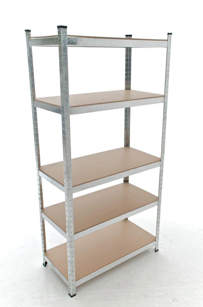 Scaffale zincato ad alta portata argento,90x40x180 cm