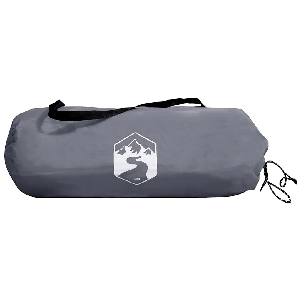Tenda tunnel per 4 persone con tetto Grigio e arancione 42004055