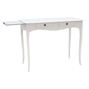 Scrivania classica in arte povera bianco shabby 100x56x80 - Mobili 2G