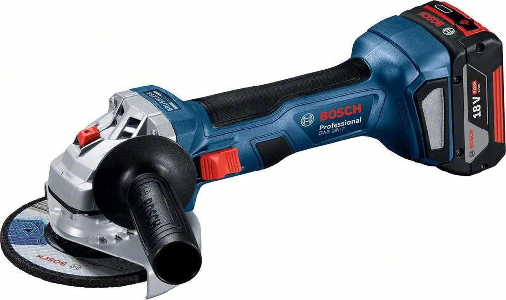 Bosch Professional Combo Kit GWS 18V-7 + GBH 18V-22 (incl. 2 batterie da 4.0 Ah, caricabatteria GAL 18V-40, in borsa degli attrezzi)