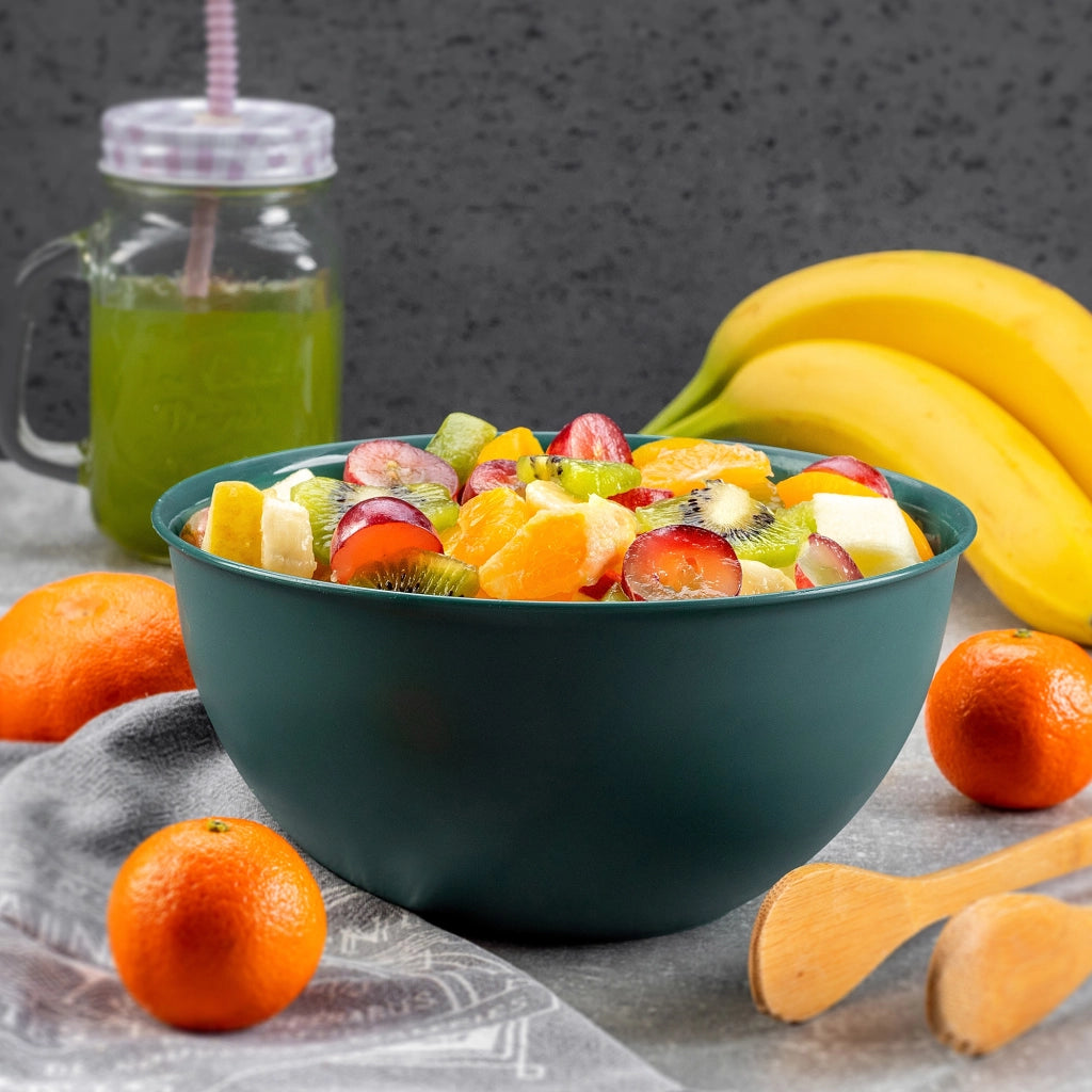 Ciotola da cucina in plastica KADAX, grande, universale, 3 litri, per macedonia di frutta, 23 cm