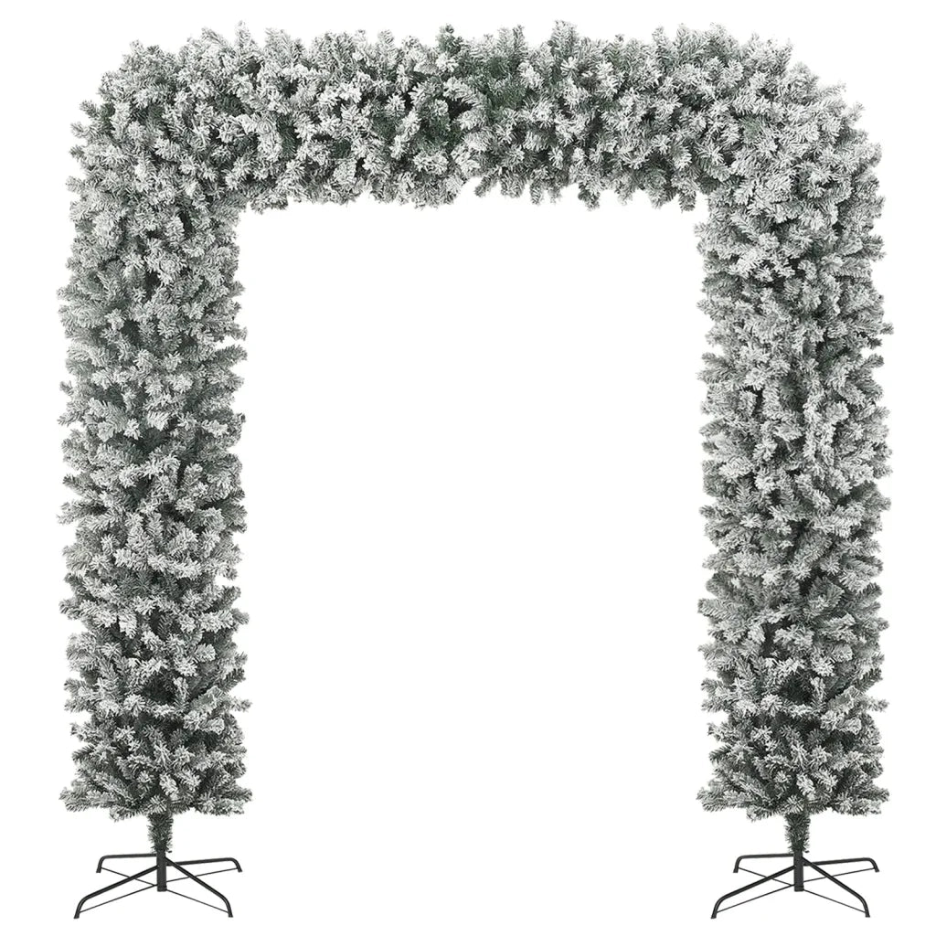 Albero di Natale ad Arco Innevato 240 cm 345091