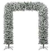 Albero di Natale ad Arco Innevato 240 cm 345091