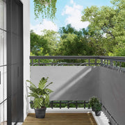 Schermo da balcone-Pannello per balcone Grigio chiaro 75 x 200 cm