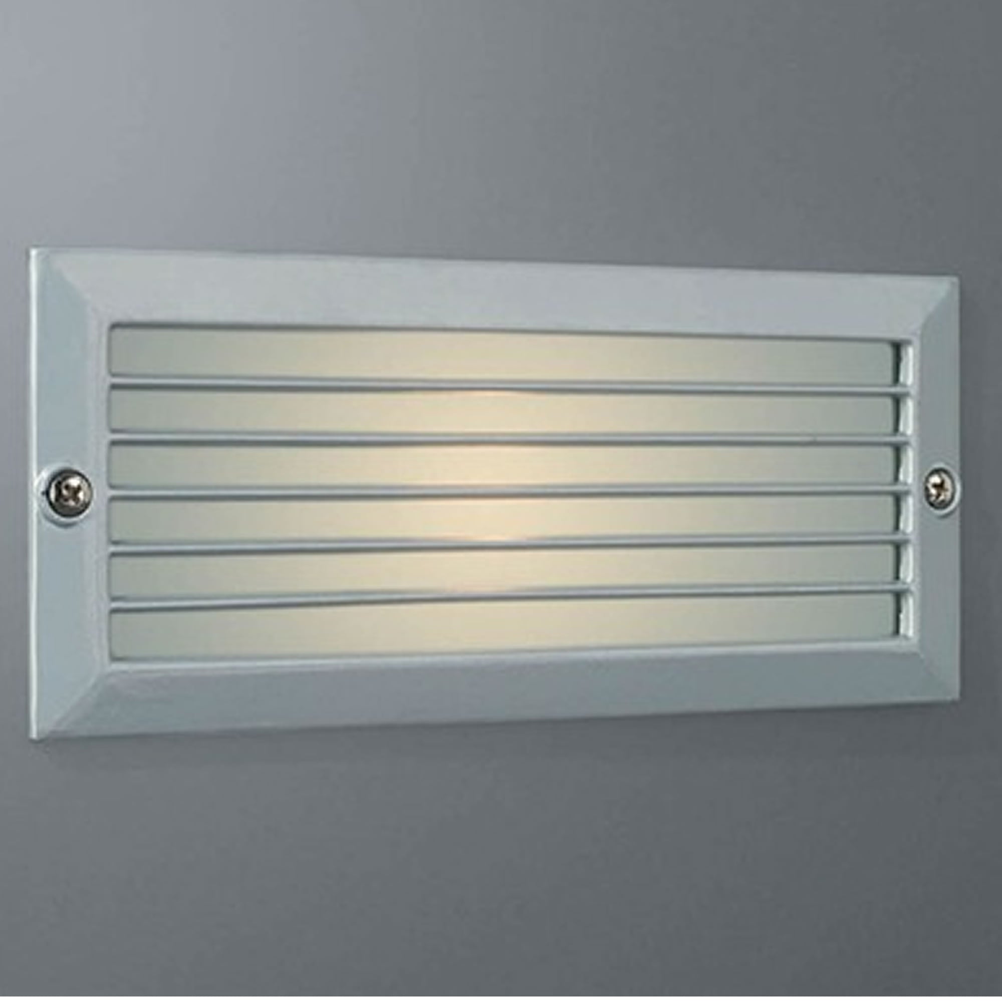 Padova applique incasso c/griglia alluminio 40w