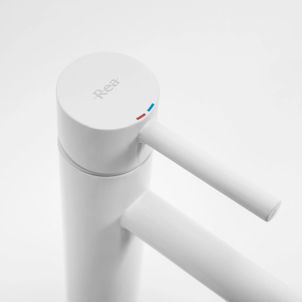 Rubinetto Da Lavabo Rea Lungo White High