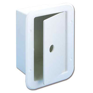 Nicchia portaoggetti con coperchio per barca nautica