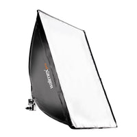 Softbox rettangolare 40 x 60 cm, Modificatore di luce con LED da 35 W e diffusore, luce diurna 5000 K, per illuminazione studio fotografico