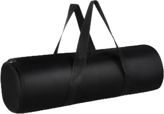 Borsa di trasporto per attrezzi - Zaino in tela canapa nera per campeggio all'aperto e escursioni