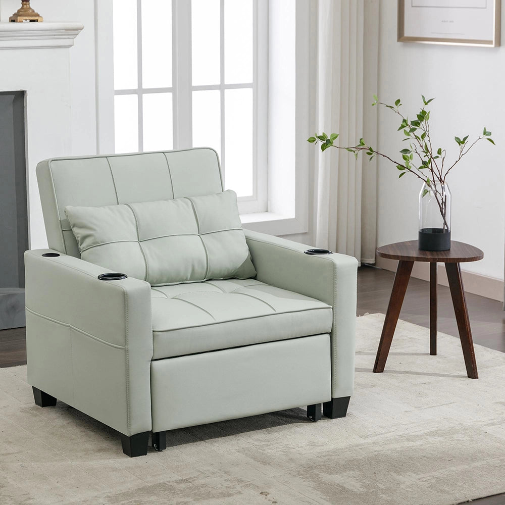 Divano letto 3 in 1 - Xylo - Estensibile con porta bicchieri e USB