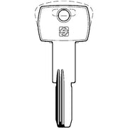CHIAVE PUNZONATA IBFM IBF3R SILCA - OTTONE NICHELATO- 5 pezzi