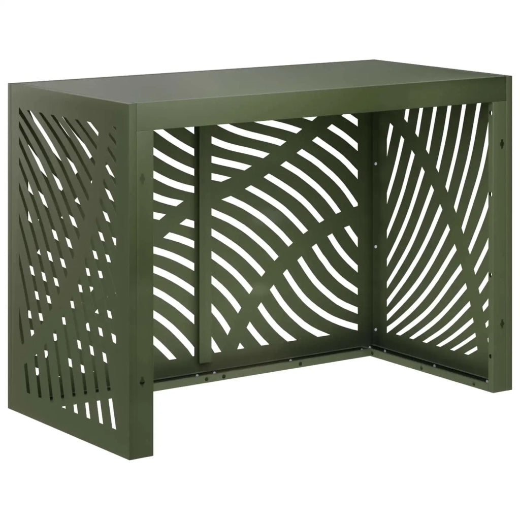 Copertura per condizionatore d'aria Verde Oliva Acciaio 8014104