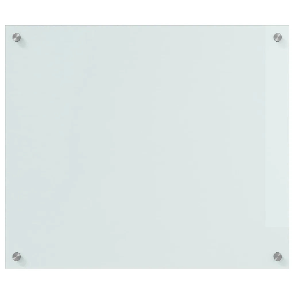 Schienale da cucina 2 pcs Bianco 70 x 60 cm vetro temperato 3415520