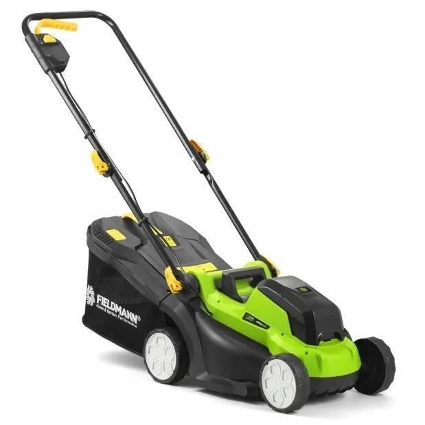 Rasaerba a batteria - FIELDMANN - 20V - Taglio 33 cm - Altezza max 65 mm - Batteria e caricabatteria non inclusi