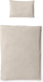 Set di lenzuola di riscaldamento, 100% cotone biologico, Standard 100 di Oeko-Tex, 100 x 135 cm + 40 x 60 cm, Beige