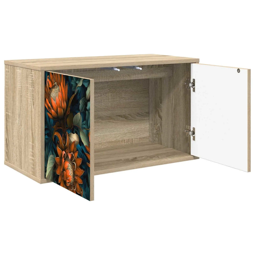 Mobile TV da Parete LOCHEM 69 x 33 x 40 cm Rovere Sonoma 8007111