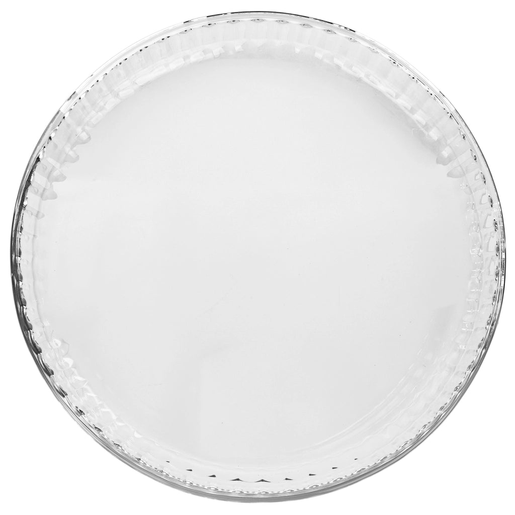 KADAX Teglia resistente al calore per cuocere crostate in vetro, rotonda, 26 cm