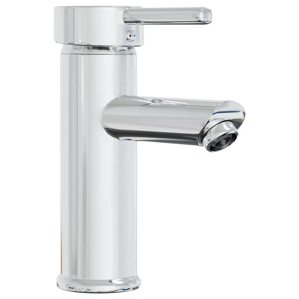 vidaXL Set Mobili da Bagno 2 pz in Ceramica e Legno Multistrato