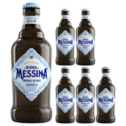 Birra messina cristalli di sale ricetta speciale 6 bottiglie da 50 cl