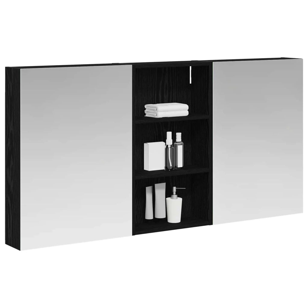 Set di Armadi da Bagno con lo scaffale 3 pcs 140 x 14,5 x 70 cm 3403777