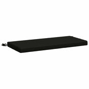 Cuscino per panchina SOEST 100% Poliestere Nero 60 x 40 x 5 cm 948630