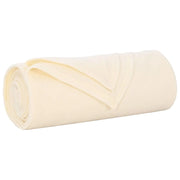Coperta Crema 280 x 210 cm Panno