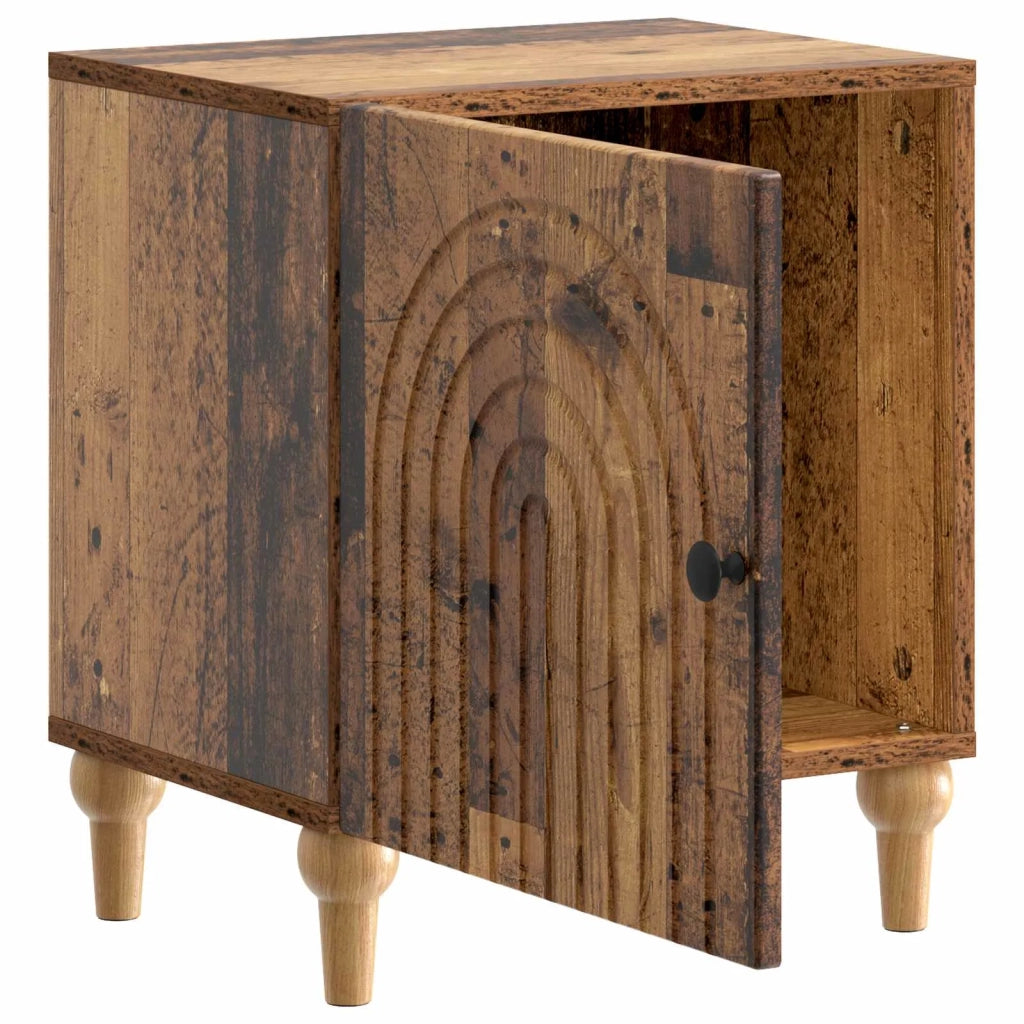 Armadio da Notte 2 pcs Legno antico 43 x 34,5 x 50 cm 894122