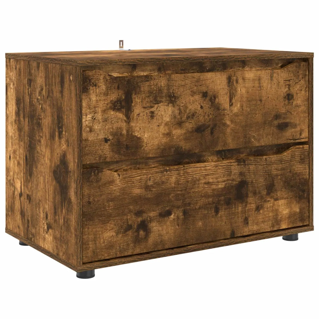 Armadio Rovere fumé 80 x 48 x 57 cm Legno multistrato 888822