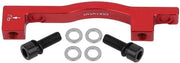 Adattatore per disco freno per mountain bike A-F203 - Duraturo e nero (rosso) - Adattatore per bicicletta universale di alta qualità