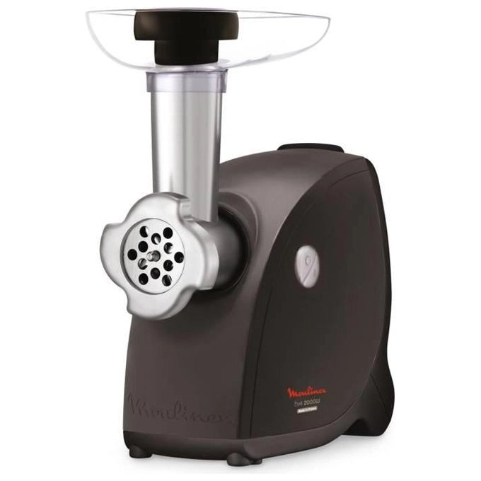 Moulinex ME472832 tritacarne 2000 W Nero, Acciaio inossidabile