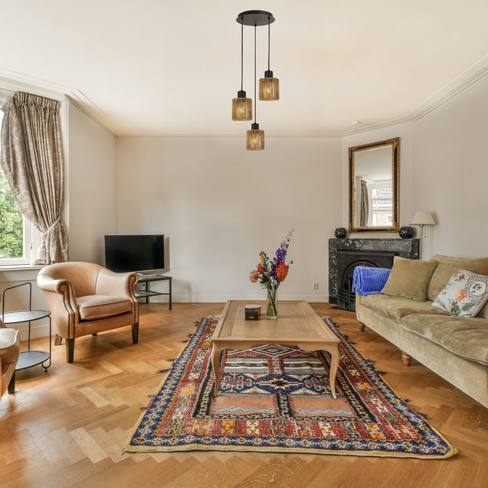 Lampada APP1820-3CPR Nature Black