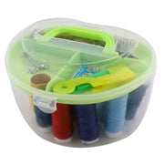 Trade Shop - Kit In Plastica A Forma Di Cuore Per Cucire Da Viaggio Necessary Kit Cucito -