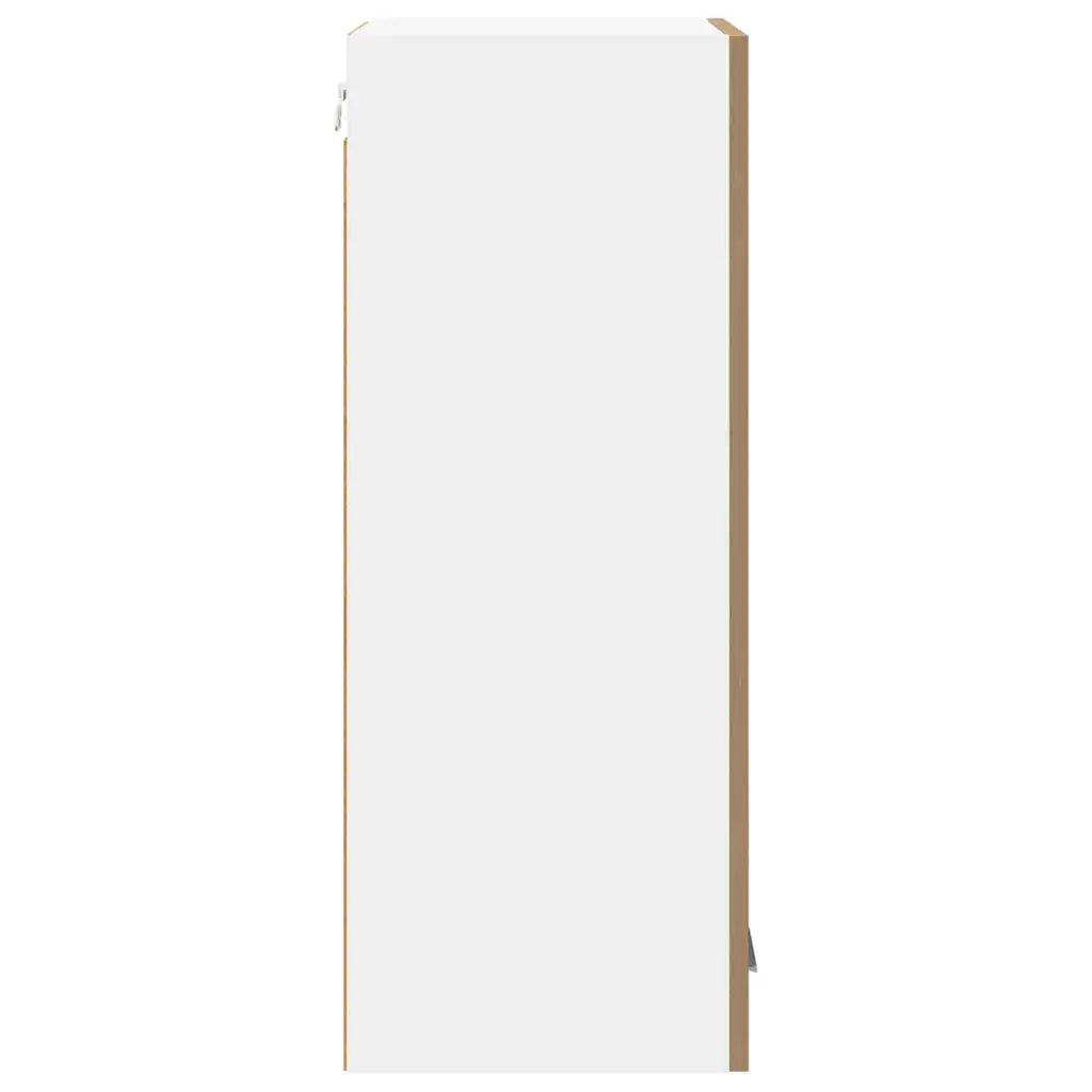 Armadio pensile Rovere Artigiano e Bianco 40 x 31 x 80 cm
