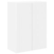 Mobile TV da Parete | Armadietto TV | Mobile Porta TV Bianco 59,5 x 31 x 80 cm Legno multistrato