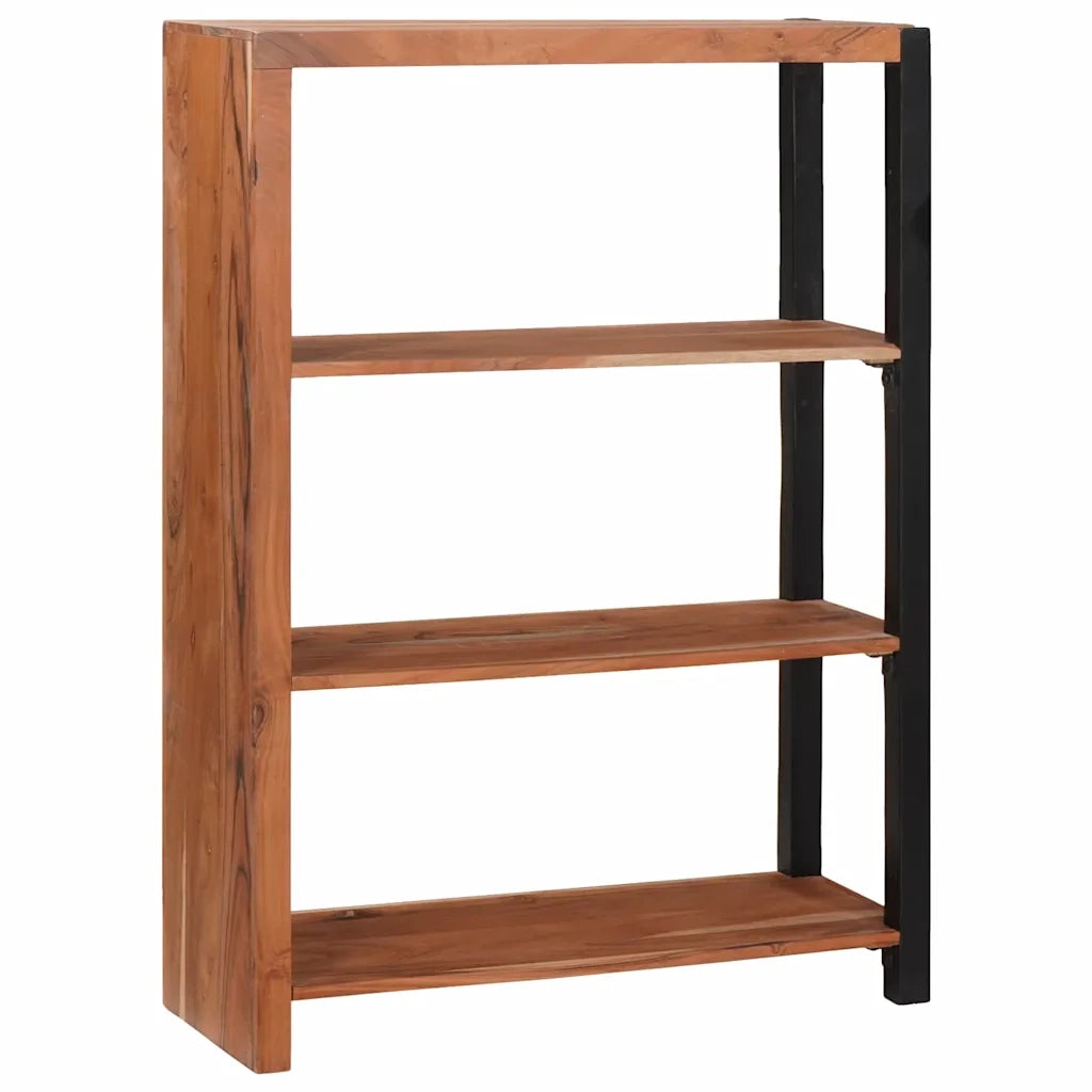 vidaXL Libreria Marrone, Nero 80 x 30 x 110 cm