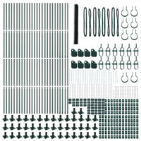 Palo della recinzione Verde 100 x 1,5 m (rete da 50 mm)