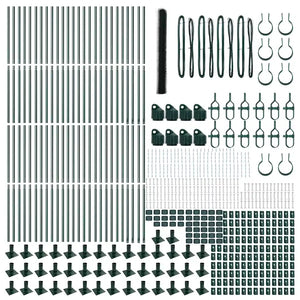 Palo della recinzione Verde 100 x 1,5 m (rete da 50 mm)