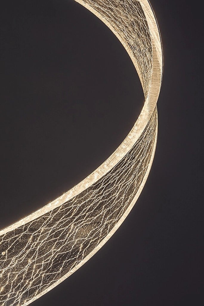 Lampada sospesa LED 8W Olyssia oro acrilico Rabalux