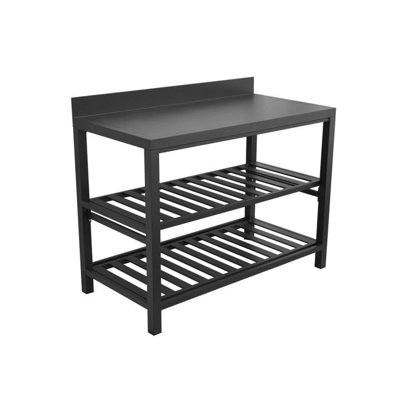 Modulo Cucina A Ripiani Aperti 120 X 60 Antracite Moia