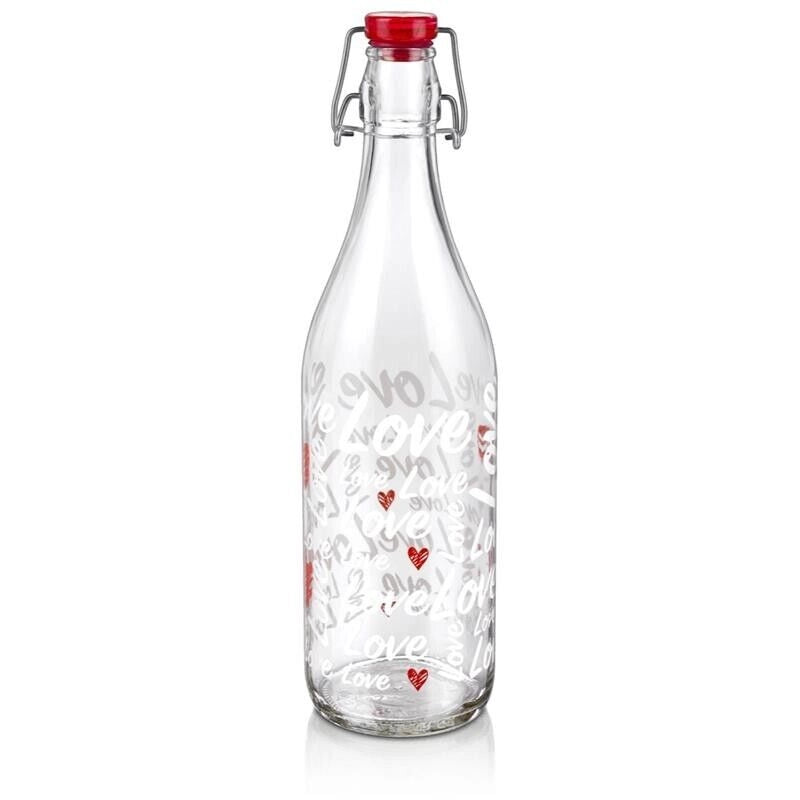 MAURY'S CORAZON BOTTIGLIA IN VETRO DA 1 LT H30 CM