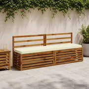 Cuscino per Panchina a 1 Pezzo VUGHT 100% Poliestere Crema 951492