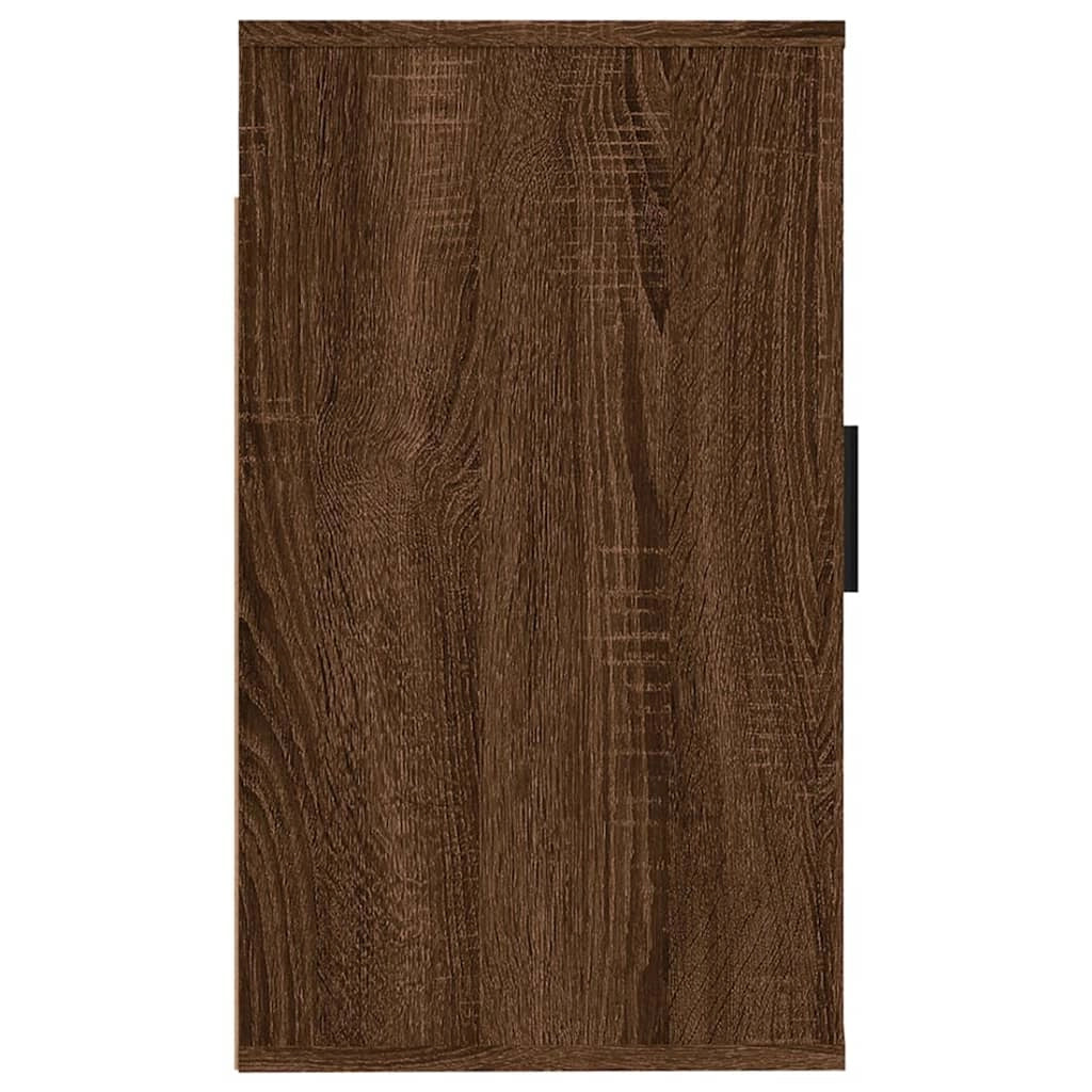 Mobile TV multimediale da parete mensola TV credenza TV per sala da pranzo soggiorno camera da letto 2 pezzi rovere 40 x 34,5 x 60 cm marrone 02_0028968
