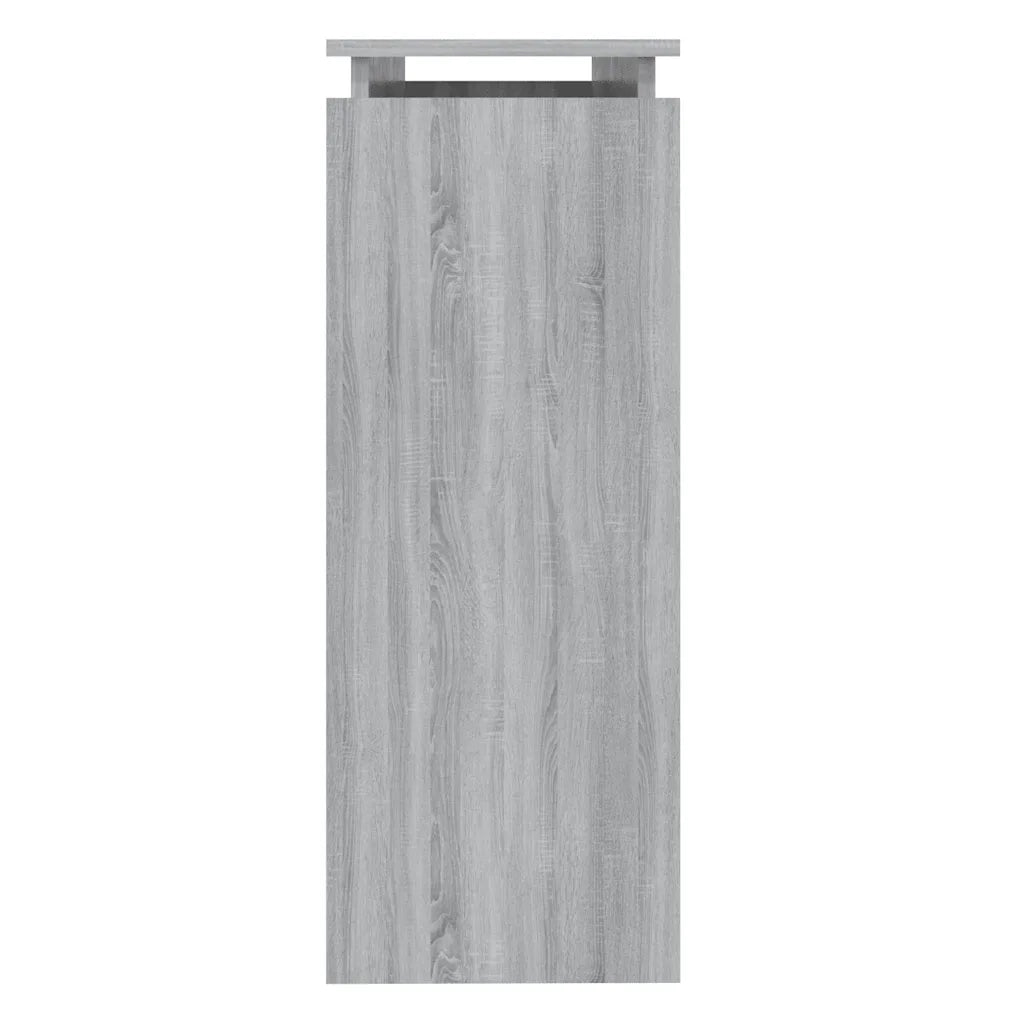 Tavolino Consolle | Tavolo d'Ingresso Grigio Sonoma 102x30x80 cm Legno Multistrato