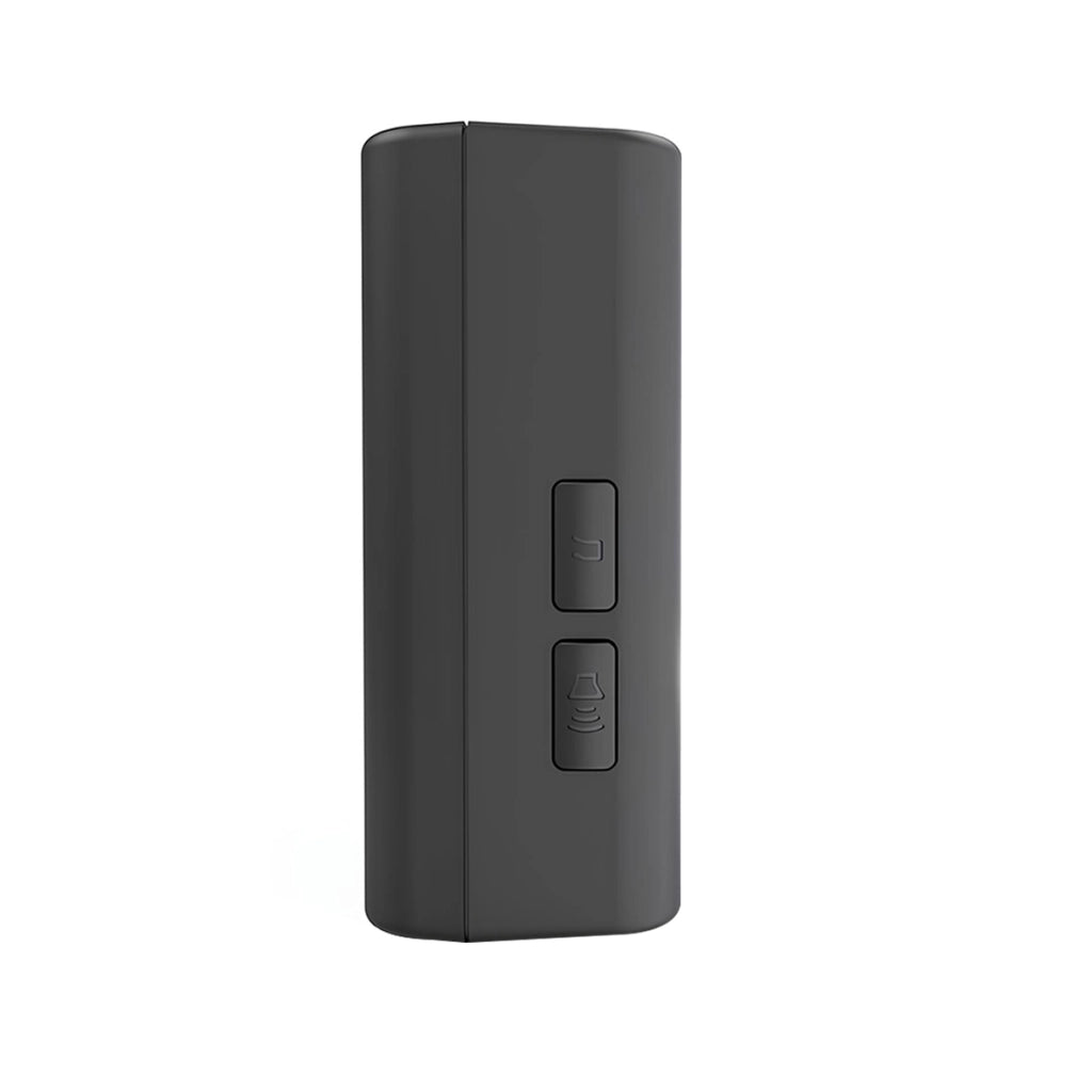 Videocitofono Wi-Fi 3MP Full HD 1296p IPX44 con Campanello USB 4400mAh Nero Nedis