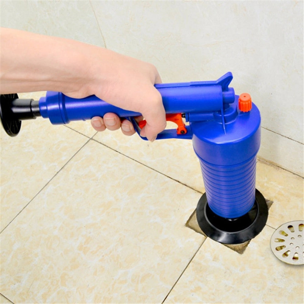 Trade Shop - Pompa Ad Aria Alta Pressione Sifone Stura Lavandino Lavello Tubo Di Scarico Wc -