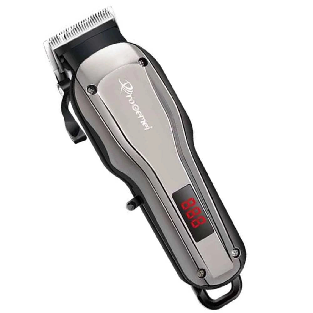 Trade Shop - Tagliacapelli Elettrico Professionale A Batteria Ricaricabile Senza Fili Gm-6135 -