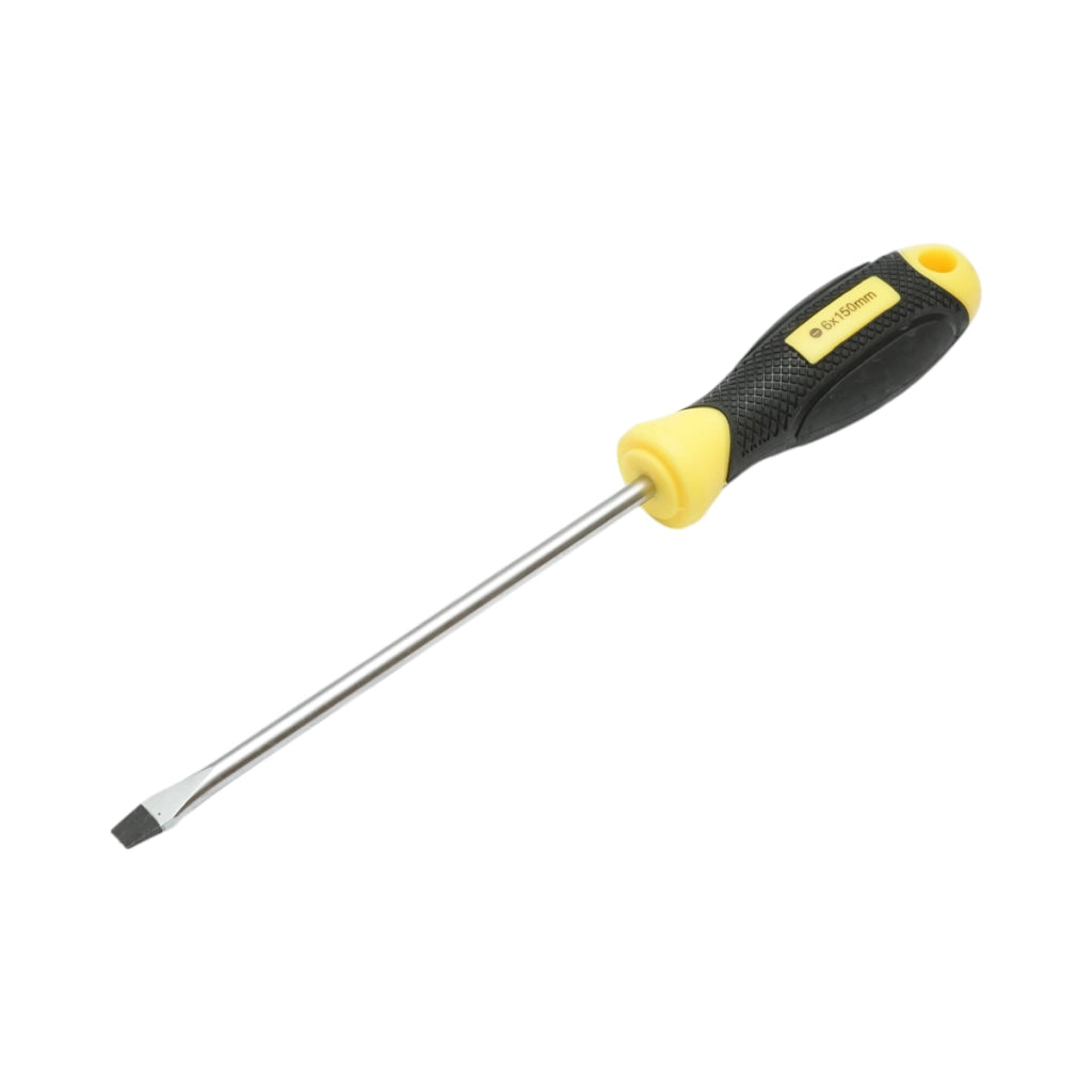 Cacciavite dritto Crownman 6x150mm con punta magnetica professionale Cr-V