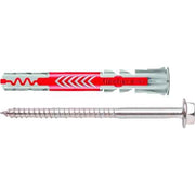 TASSELLO CON VITE T.E. 'DUOPOWER L' Ø 10x80 mm - vite 7x107 mm - 10 pezzi- FISCHER